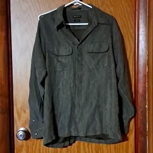 Nice suede dress shirt